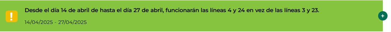 Banner aviso Semana Santa ES